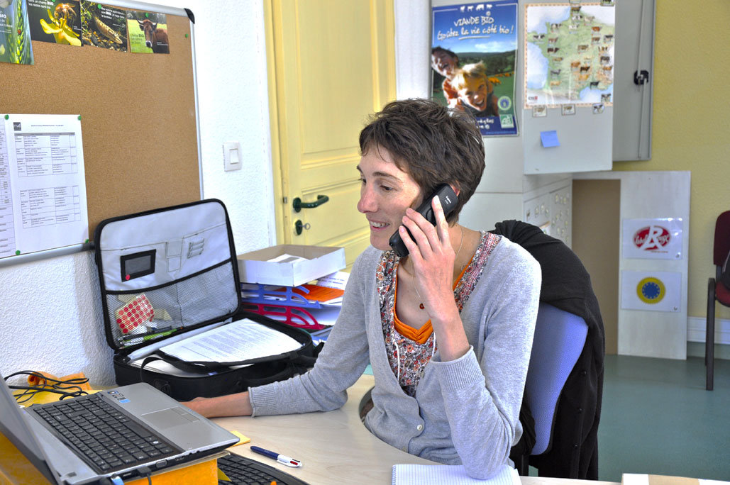 Estelle GEORGE Coordinatrice du CIVAM Bio 09